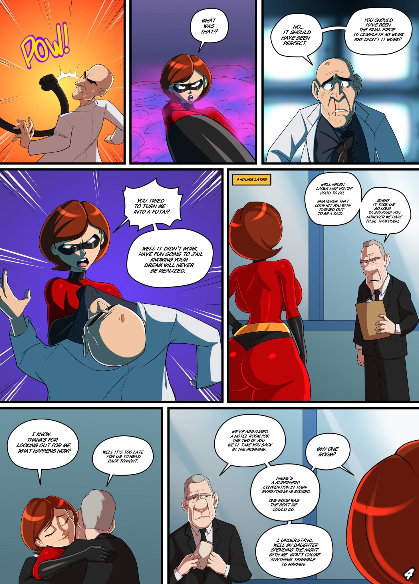 Incestibles: Helen’s Stretchy Situation (The Incredibles) [Parvad] Chapter 1 - Page 5