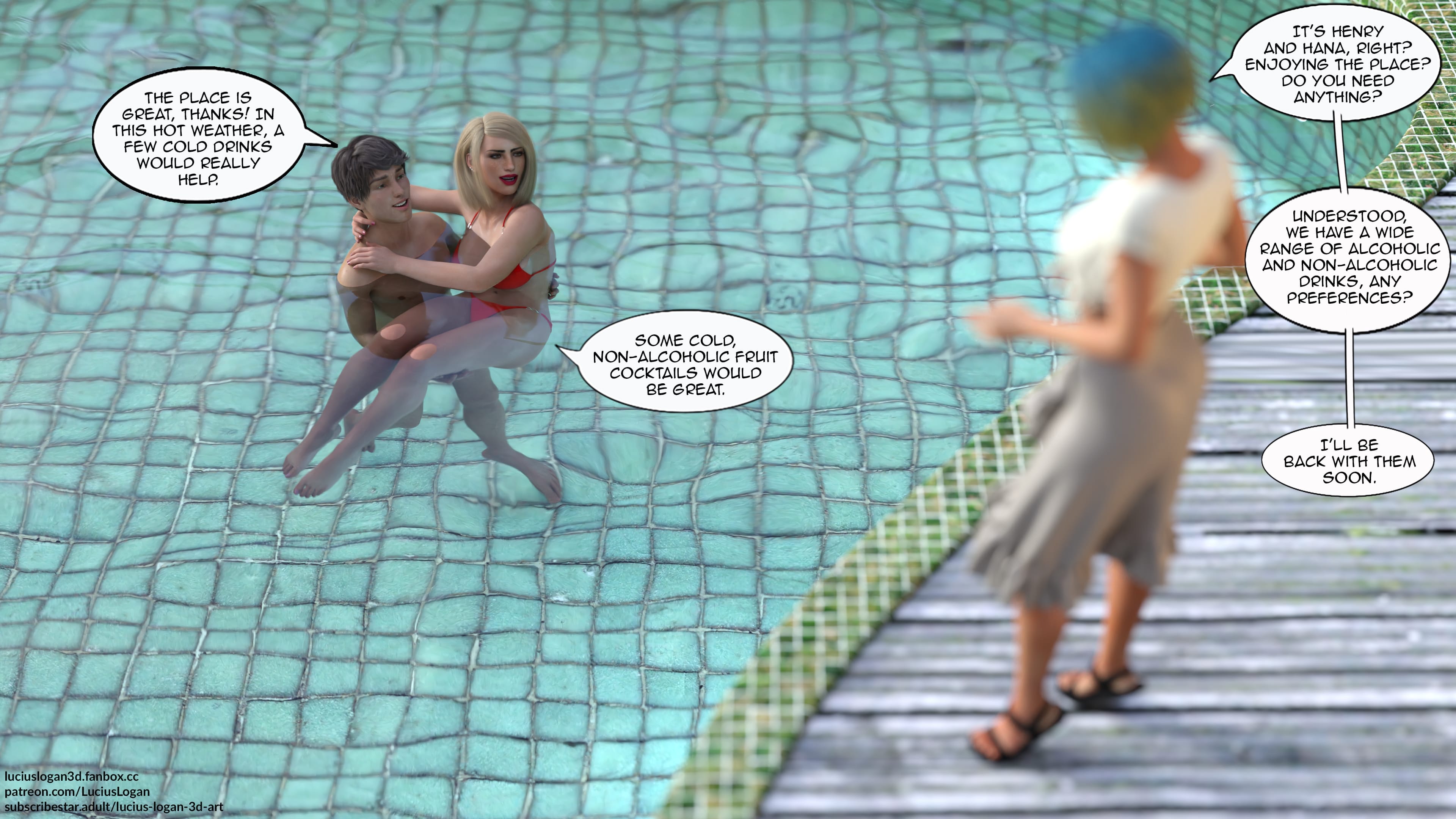 My New Girlfriend? [Lucius Logan] Chapter 3 - Page 13
