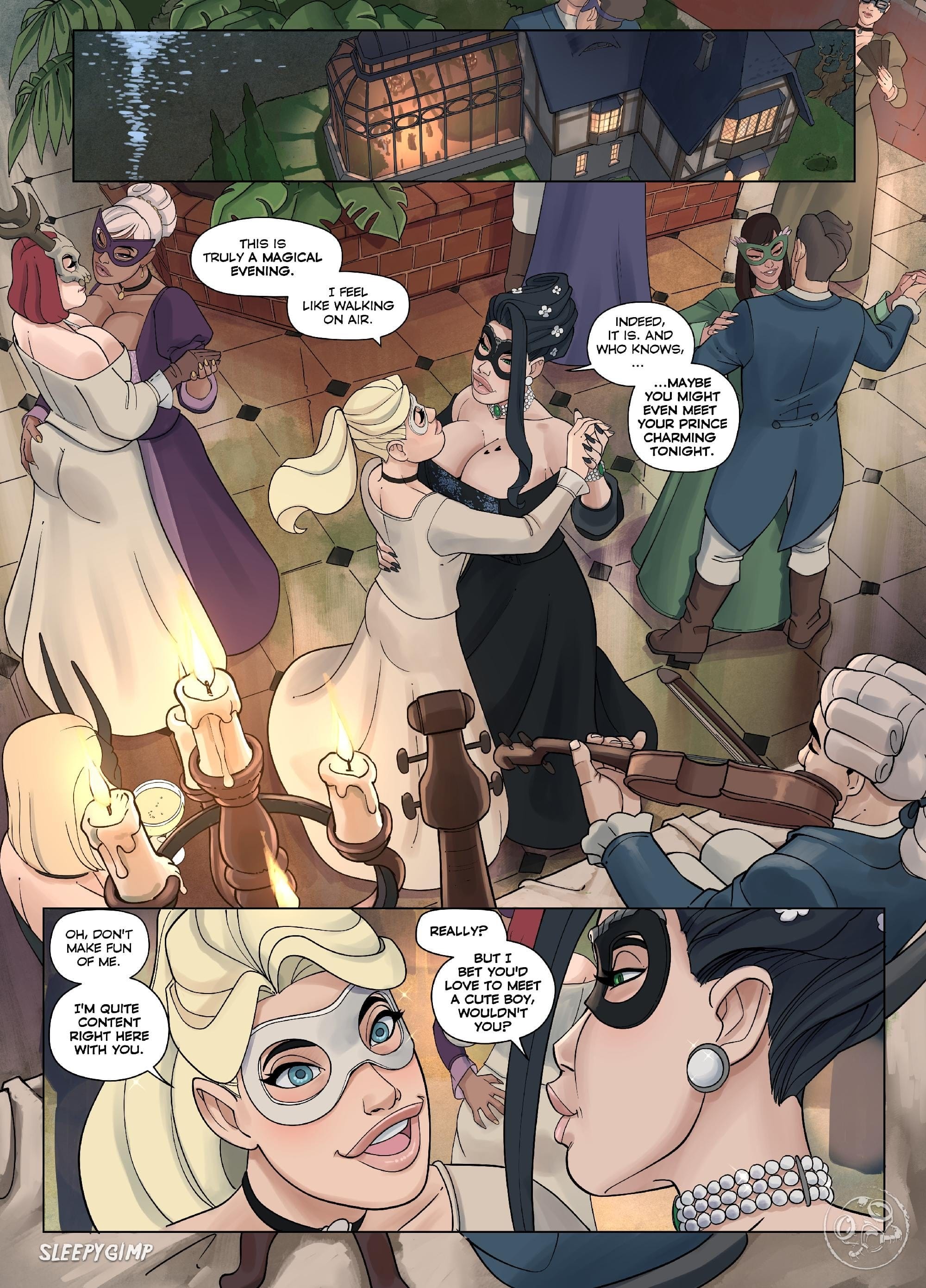 Family Values [Sleepy Gimp] Midsummer Night's Ball 1 - Chapter 9 - Page 12