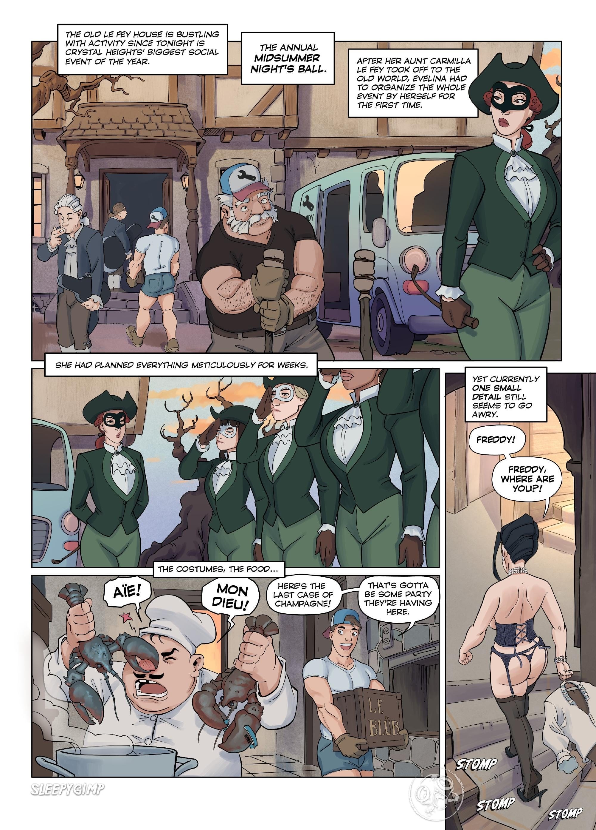Family Values [Sleepy Gimp] Midsummer Night's Ball 1 - Chapter 9 - Page 2