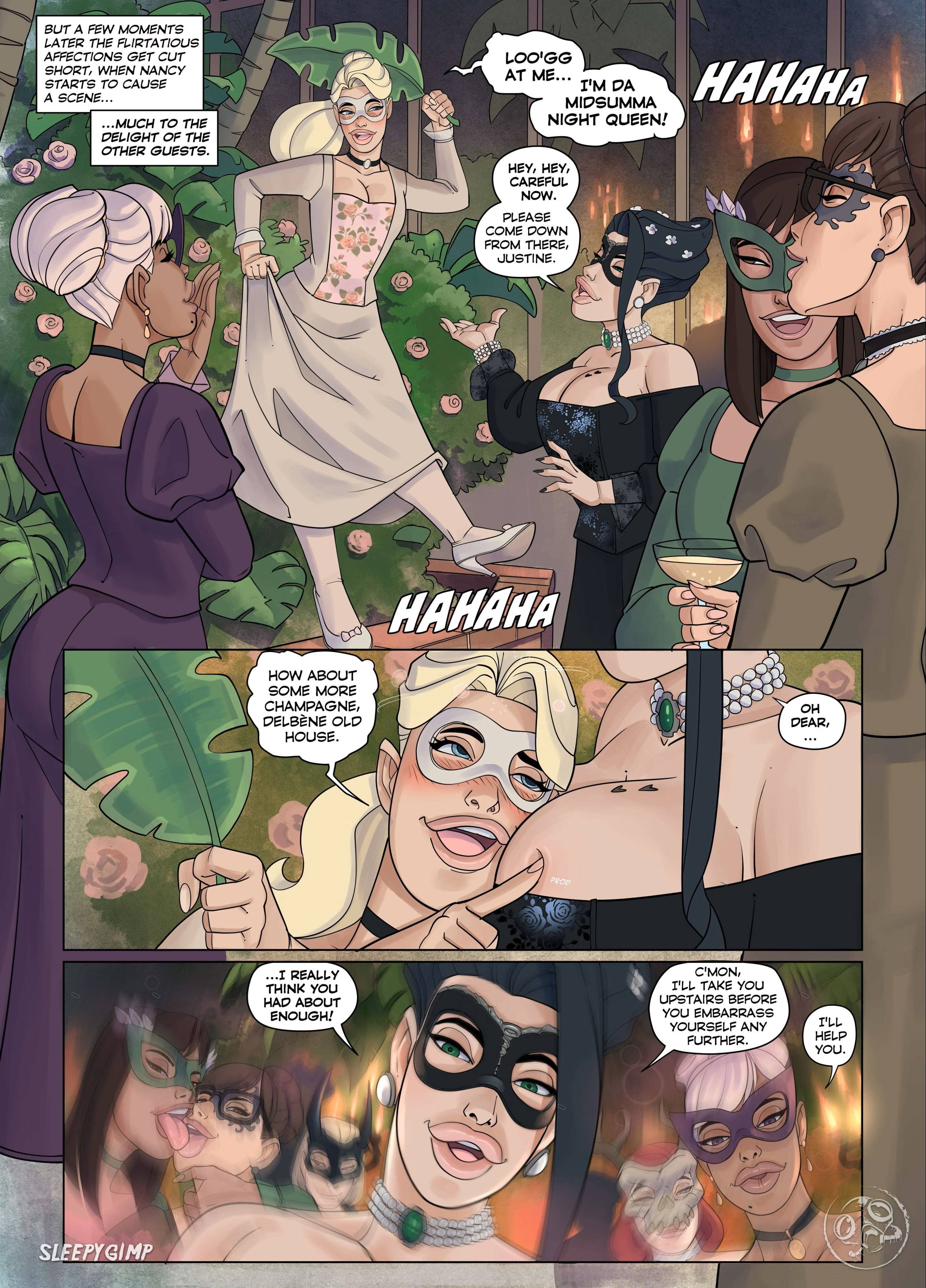 Family Values [Sleepy Gimp] A Midsummer Night's Ball - Chapter 9 - Page 17