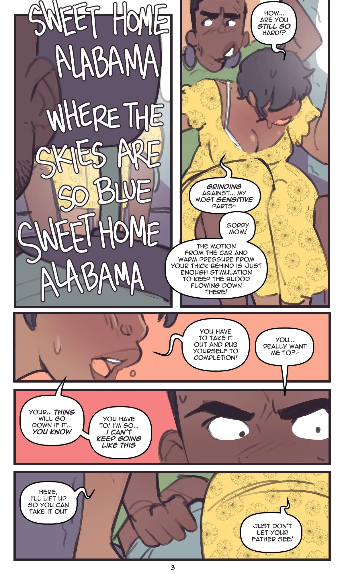 Backseat Rider [NotEnoughMilk] Chapter 1 - Page 3