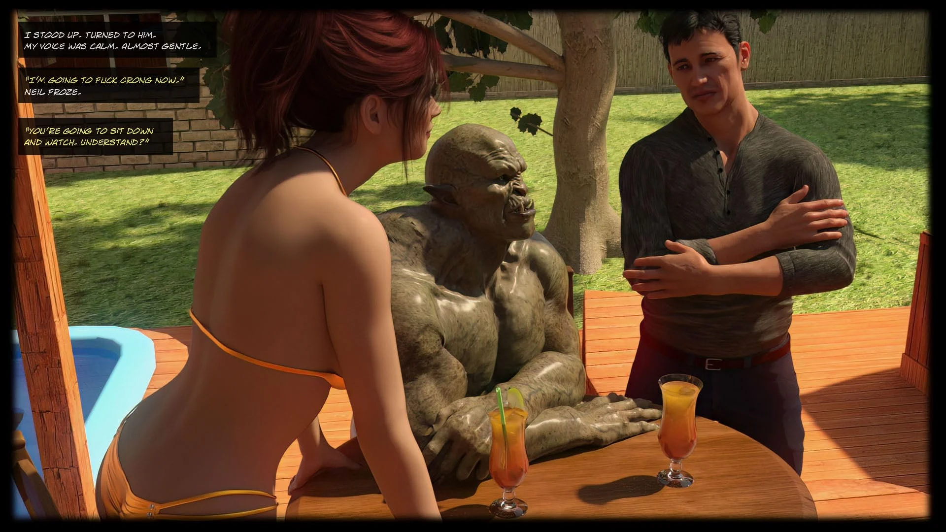 Orc Garden Party – Fantasyland [Sexy3DComics | Gonzo] Chapter 1 - Page 21